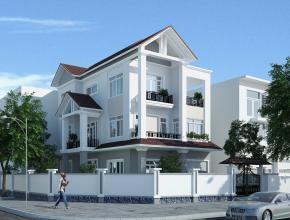 Biệt thự mái thái 2 lầu hiện đại quận 7