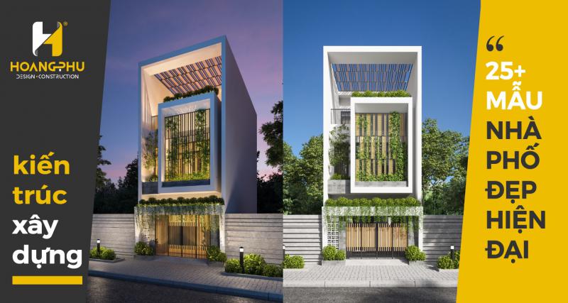 25 Mẫu Nhà Phố Hiện Đại Đẹp Nhất
